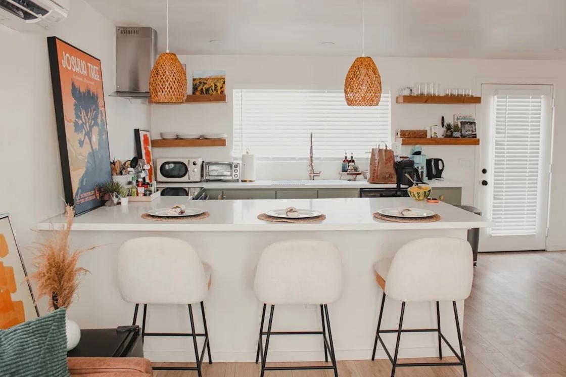 Serene Modern Home Backdoor With Great Wifi, Games, Movies, Patio Seating And Bbq Easy Access To North Joshua Tree National Park In 10 Minutes Twentynine Palms Luaran gambar